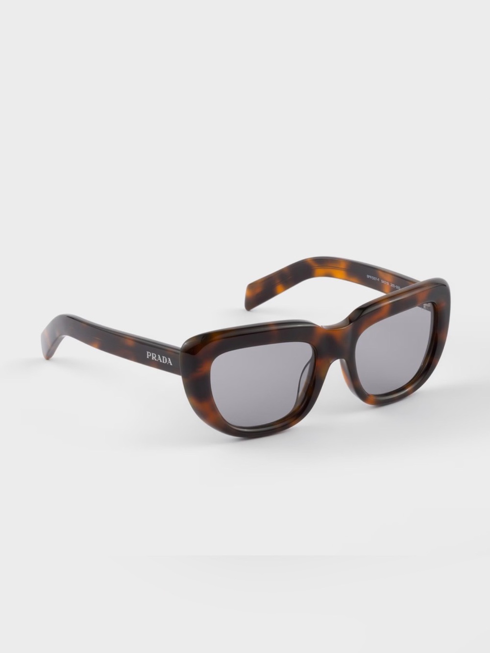 Prada Tortoiseshell Square Sunglasses - Brown Frame